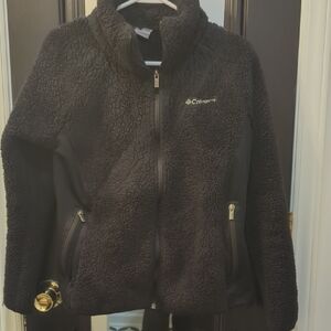 Columbia Black Sherpa Jacket